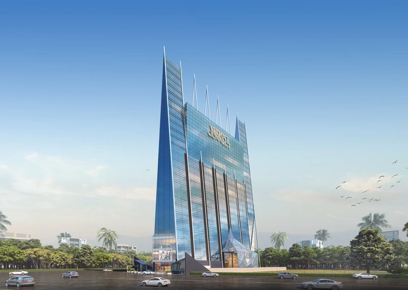 Tharwani Vedant Connect Exterior Architecture Tharwani Vedant Connect Exterior Architecture